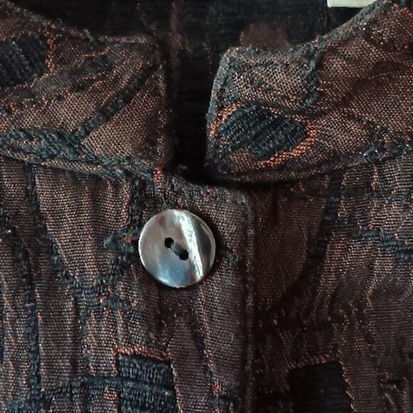 Additions by Chico's Asian Inspired jacket in red/black in size XL/3/16-18 - Picture 7 of 7